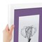 ArtToFrames Collage Photo Picture Frame with 5 - 4x6 inch Openings, Framed in White with Over 62 Mat Color Options and Plexi Glass (CSM-3966-153)